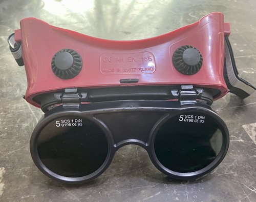 New gas welding goggles - welding,