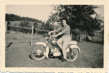 Photo Vehicle Vintage Motorcycle Krad Bike Rider B 1.76
