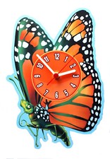 Children's Butterfly Clock -