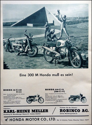 1960 honda super cup 110 - honda,