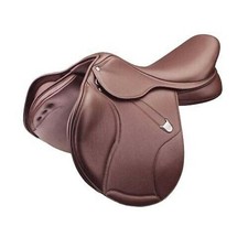 New Close Contact Leather English Jumping Horse Riding Saddle & Tack 17" inch