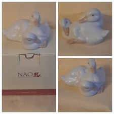 Nao By Lladro Porcelain Snuggling Ducks.