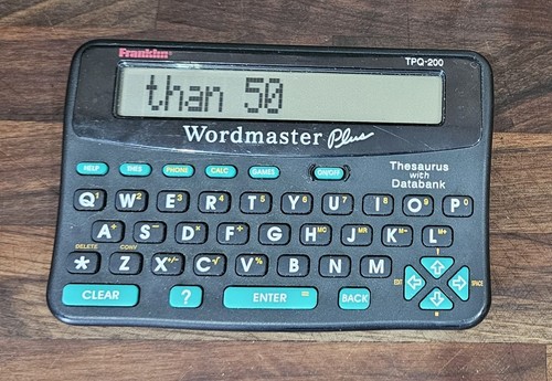 Franklin wordmaster plus - franklin,