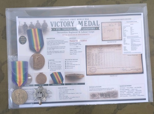 Ww1victoria medal with - medal,