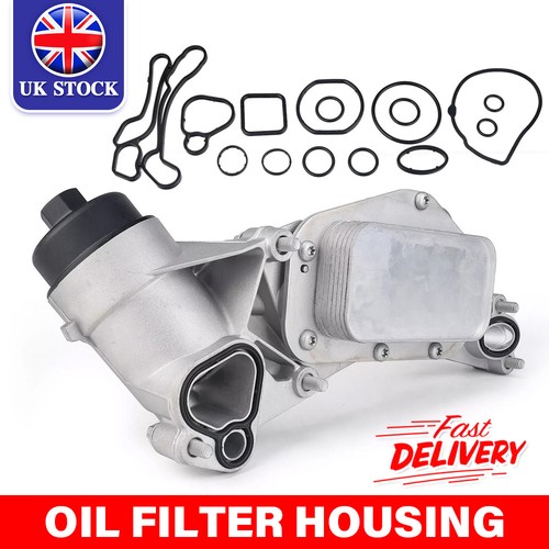 Oil cooler filter housing - oil, &