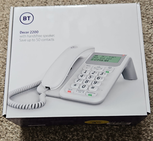 Decor 2200 corded telephone - corded,