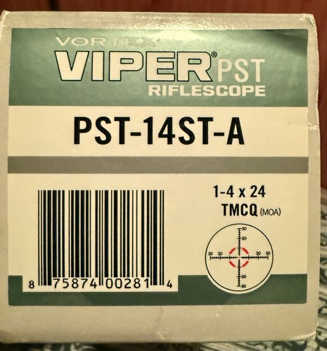 Vortex viper pst 4x24 moa - vortex,
