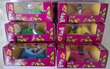 PG TIPS BUMP AND GO Models, Set Of Six Mint Models In Near Mint Boxes.