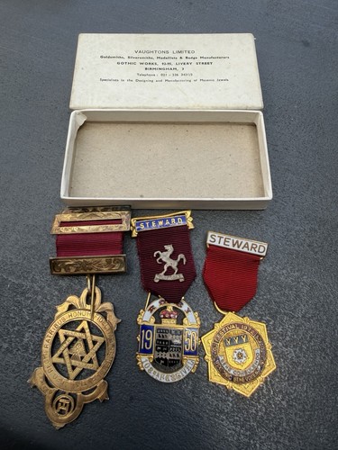 Masonic jewels lot 1979 solid - masonic,