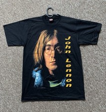 Vintage John Lennon 1996 Band Tee Single Stitch New Deadstock Rock Eagle Large