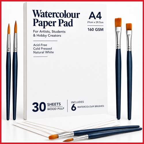 Watercolour paper pad - pad, 30