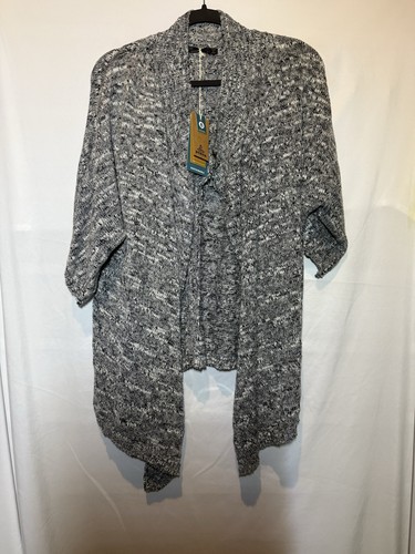 Prana open front cardigan - open,
