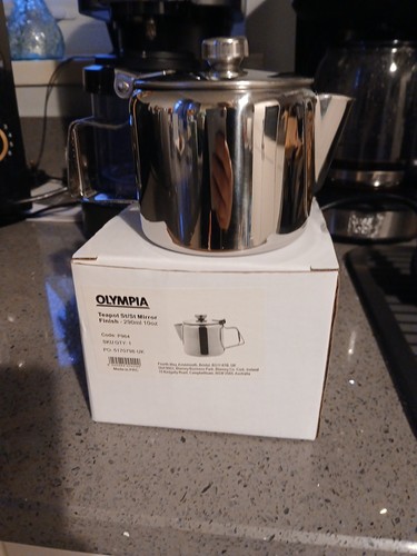 Olympia stainless steel teapot - olympia,