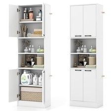 4-Door Tall Kitchen Cupboard