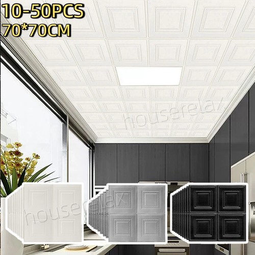 50pcs large drop ceiling tiles - 50pcs,