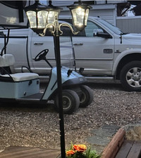 Solar Post Lamp Sensor Pathway