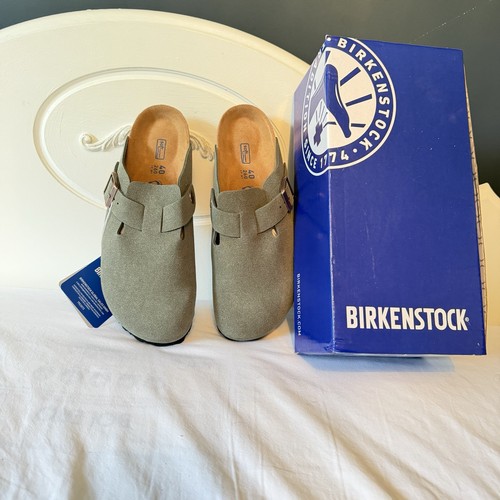 Birkenstock boston suede - birkenstock, clogs