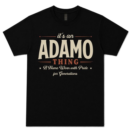 Adamo thing a name - it's,