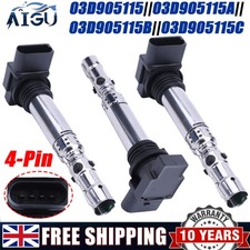 3X Ignition Coil Pack Set 03D905115 For Seat Ibiza MK3/4 Skoda Fabia VW Fox Polo