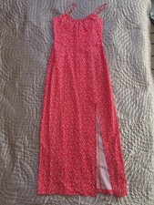 Beautiful Zara Red Floral Midi