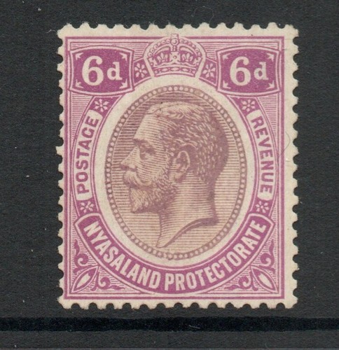Nyasaland 1921 dull - dull, &