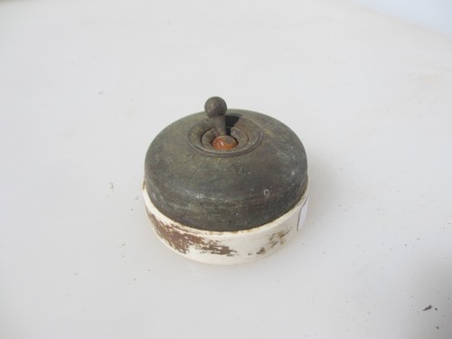 Antique brass ceramic light - ceramic,