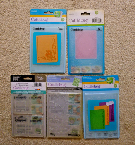 Packs cuttlebug embossing - 5,