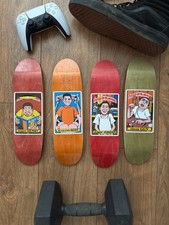 4 x Blind Skateboards Blind F****d Up Hand Boards 14 inch x 4 inch. FULL SET