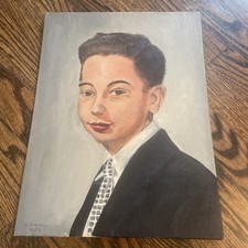 Vtg OOAK Young Man Boy