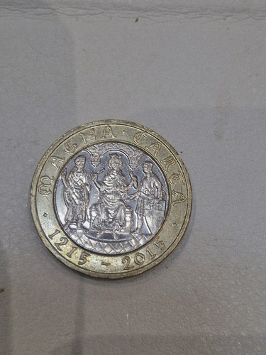 The magna carta two pound - two, 2