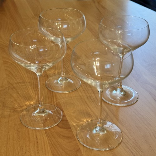 Set four champagne coupes - of,