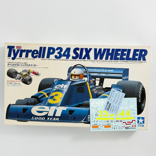 Tamiya tyrrell p34 six - tamiya, 1/20