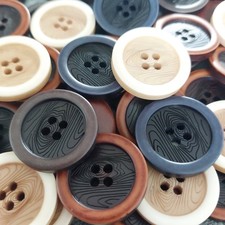 Wooden effect 4 holes resign