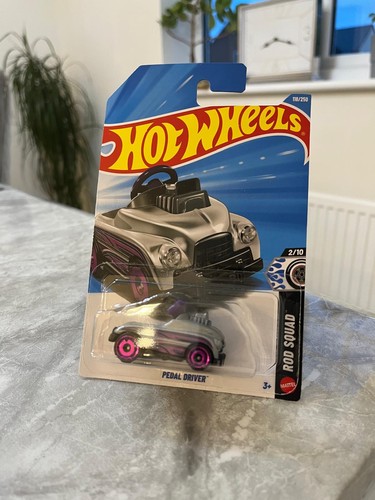 Hot wheels pedal driver silver - wheels,