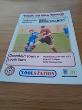 Dronfield town v louth town ( Wednesday 25th March 2025 )
