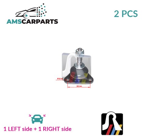 Suspension ball joint pair - suspension,