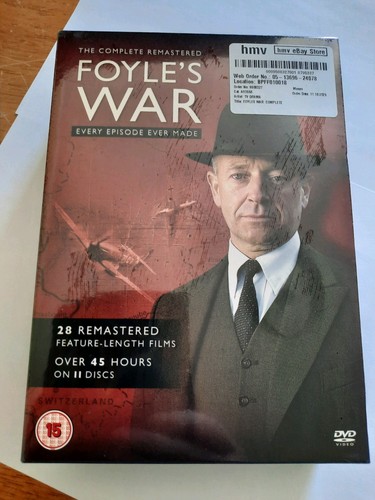 Foyle war complete boxset - war,