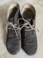 Clarks Originals women Yarra Desert boots Walnut  Suede Good Cond iUK 4 fit D