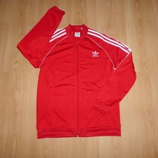 ADIDAS ORIGINALS PRIMEBLUE SST RED TRACK TOP JACKET AGE 14-15 NEW RRP £49 NEW