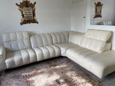 Cream/Ivory Leather Corner
