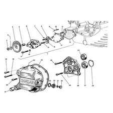 DUCATI 900 SD SSD DARMAH BEVEL 1977-1982 full engine allen screw kit 900SD