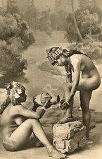 NOW 10% OFF THIS SET 10 EROTIC FRENCH PHOTO POSTCARDS RISQUÉ/NUDE GLAMOUR MODELS