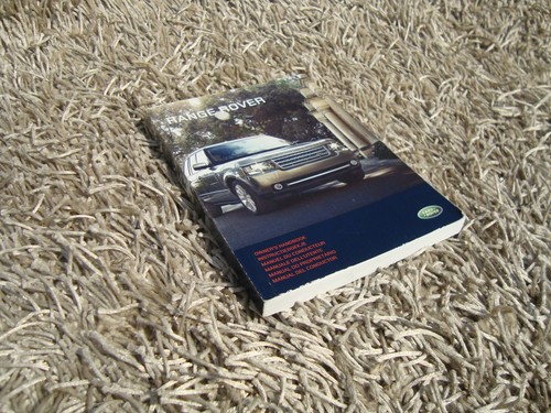Range rover owners manual - rover,