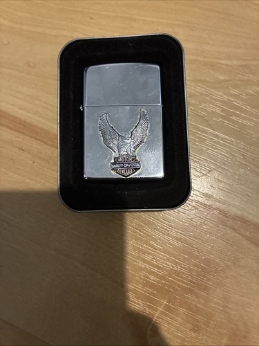 Harley davidson eagle zippo - harley-davidson,