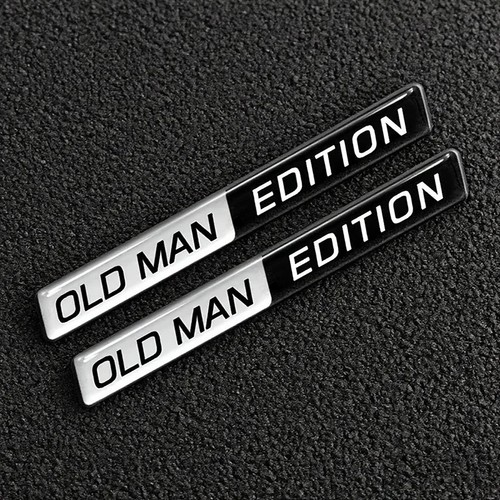 Old man edition emblem - 2x,