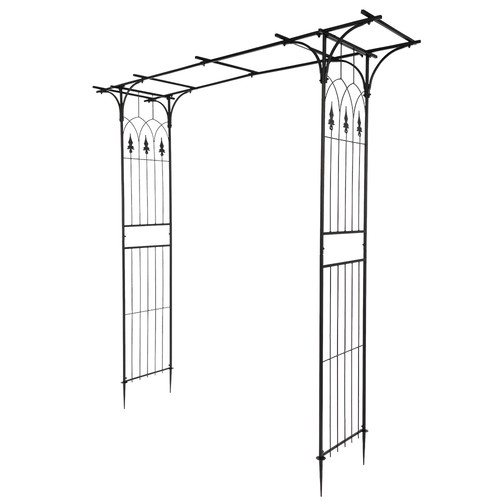 Outdoor metal garden arch - metal,