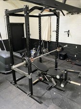 PowerTec Workbench Power Rack, Utility Bench, Weights, Bar And Mat.