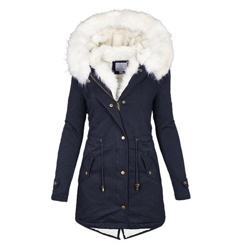 Fur fleece hooded jacket - fleece,