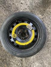 2006 VOLKSWAGEN GOLF MK5 16" SPACE SAVER STEEL WHEEL RIM & TYRE 125/70R16 #10