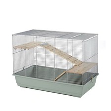 Coco Rat Hamster Cage with Stand and Wooden Platforms for Small Pets